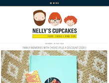 Tablet Screenshot of nellyscupcakes.co.uk